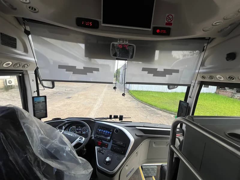 Finished coach exterior — rear left quarter