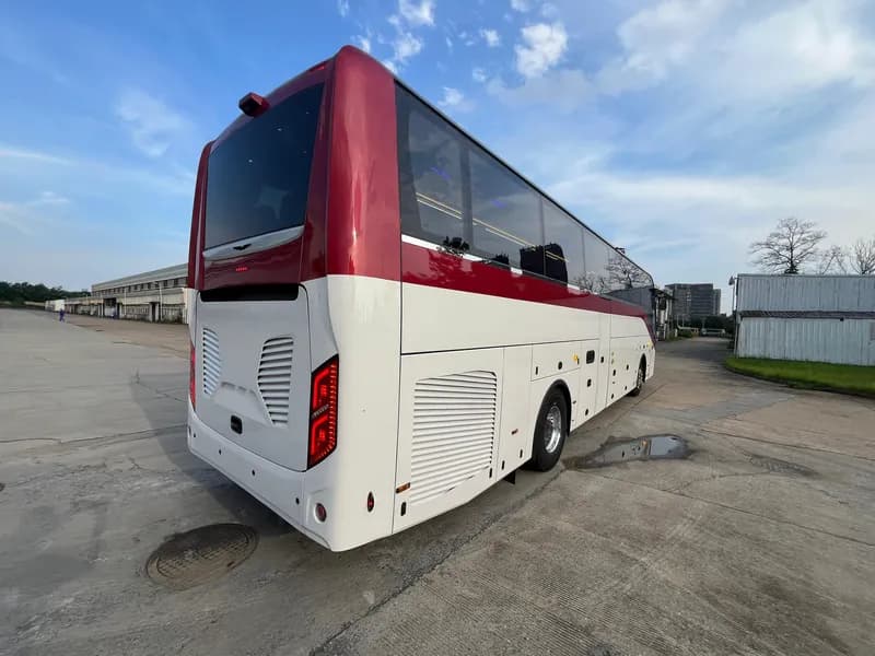 Finished coach exterior — rear
