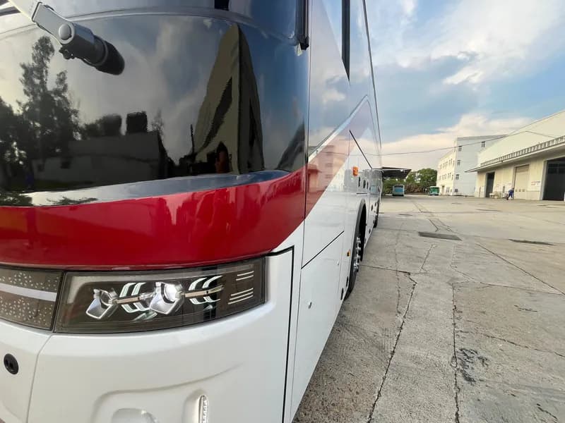 Finished coach exterior — rear