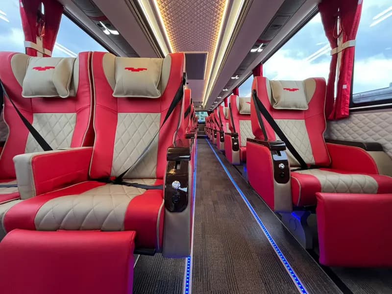 Exterior coach view